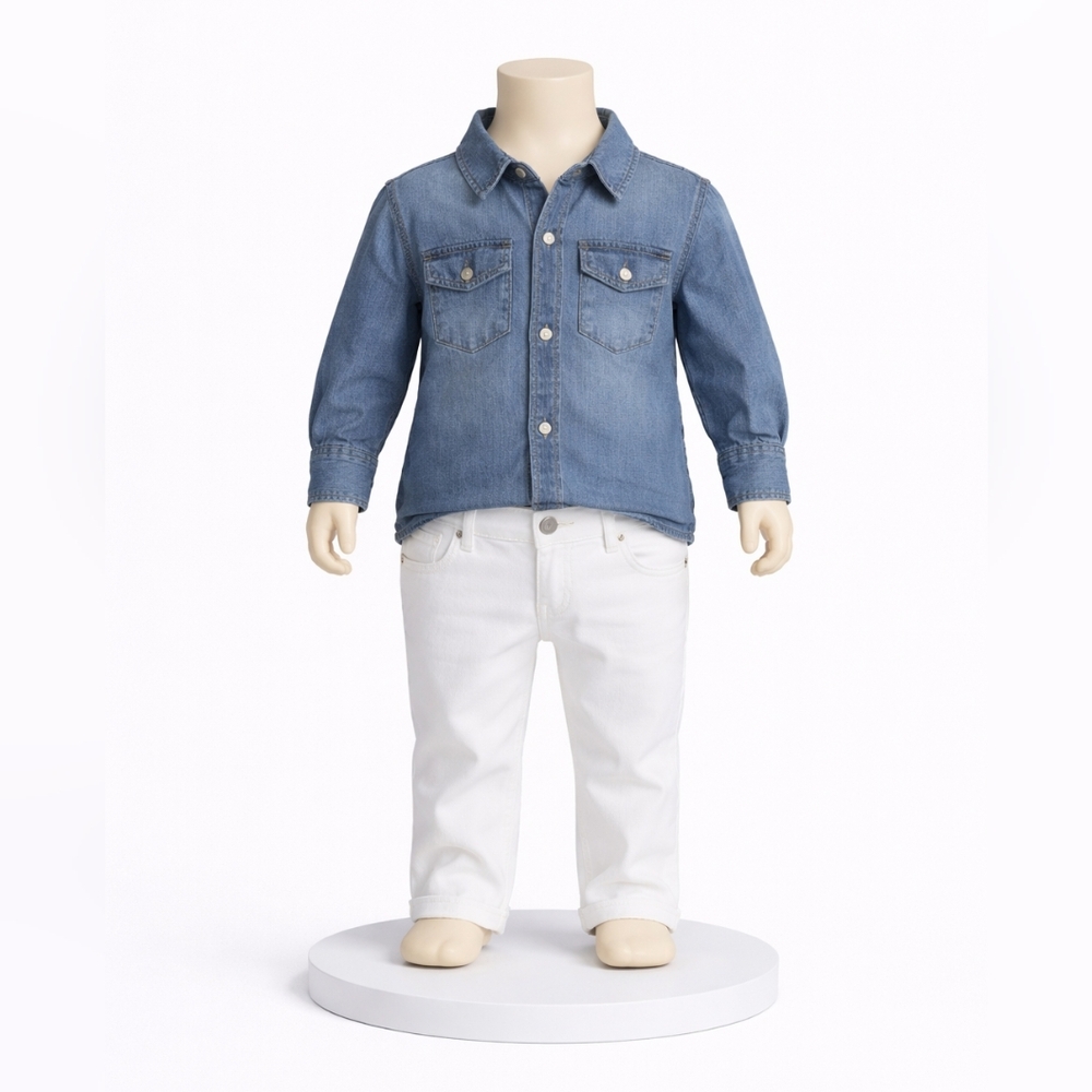GAP Classic Blue Denim Shirt